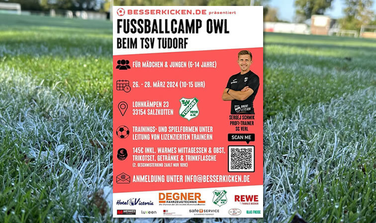 Fussballschule OWL aus Verl Ostern zu Gast beim TSV